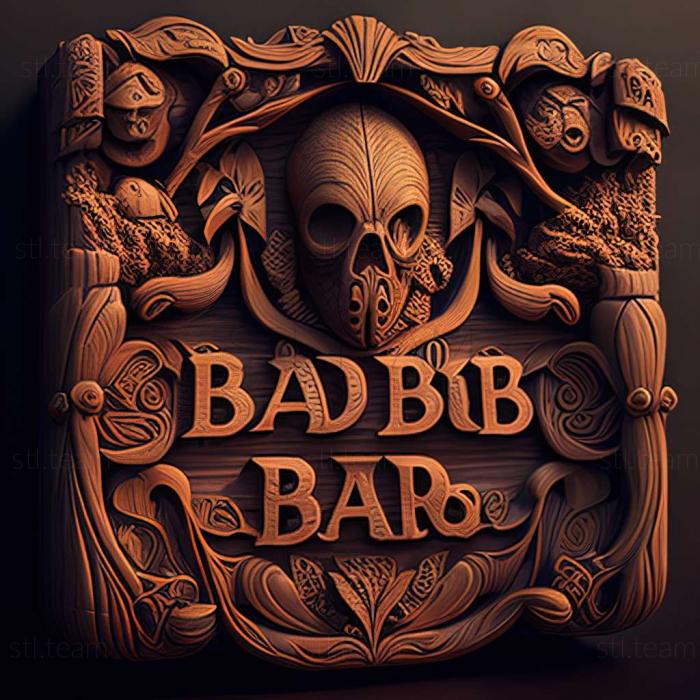 3D model The Bards Tale 4 Barrows Deep game (STL)